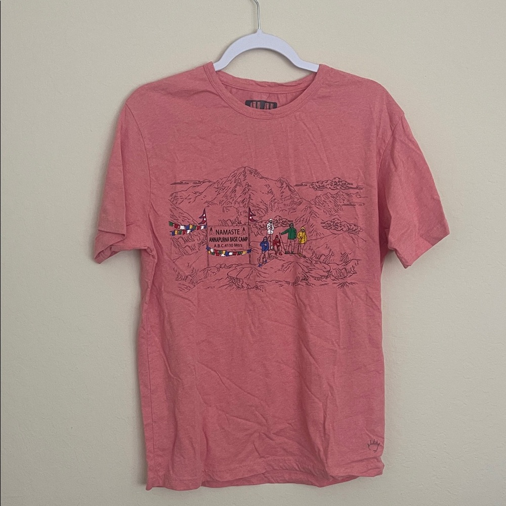JuJu Men's graphic Everest camp tshirt